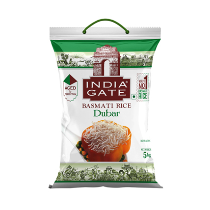 India Gate Rice Basmati Dubar 